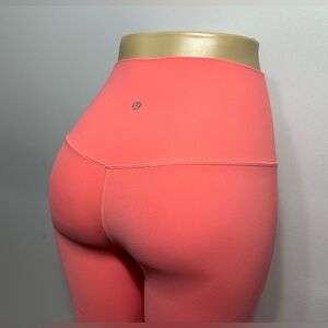 Lululemon Sz. 4 Align High-Rise Pant 28" Pink Buttery Soft Nulu Leggings W5CTIS